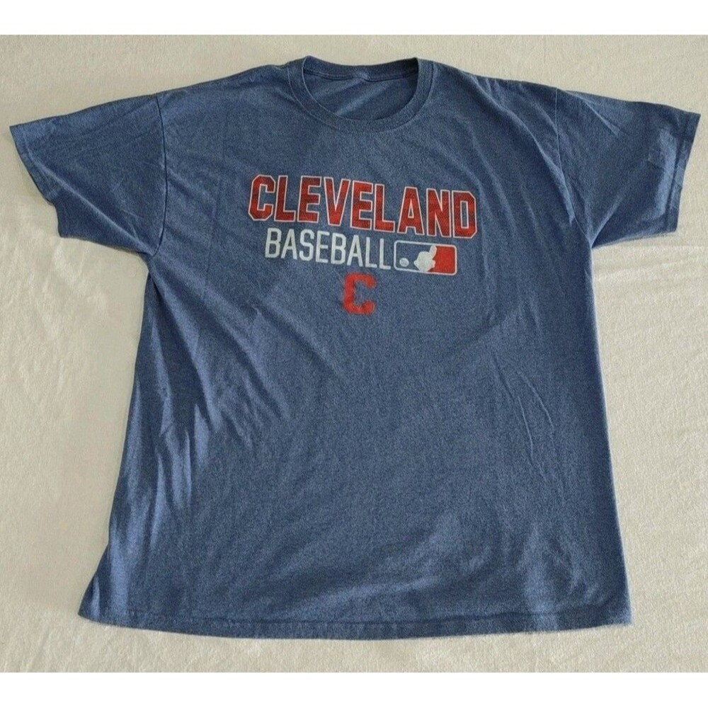 Cleveland Indians Baseball Tshirt MLB American League Adult Size XL